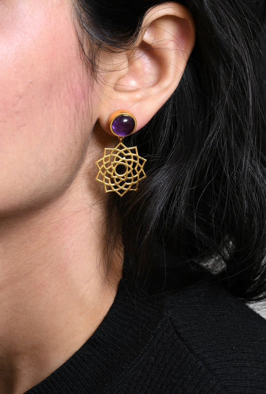 Crown Chakra Earrings