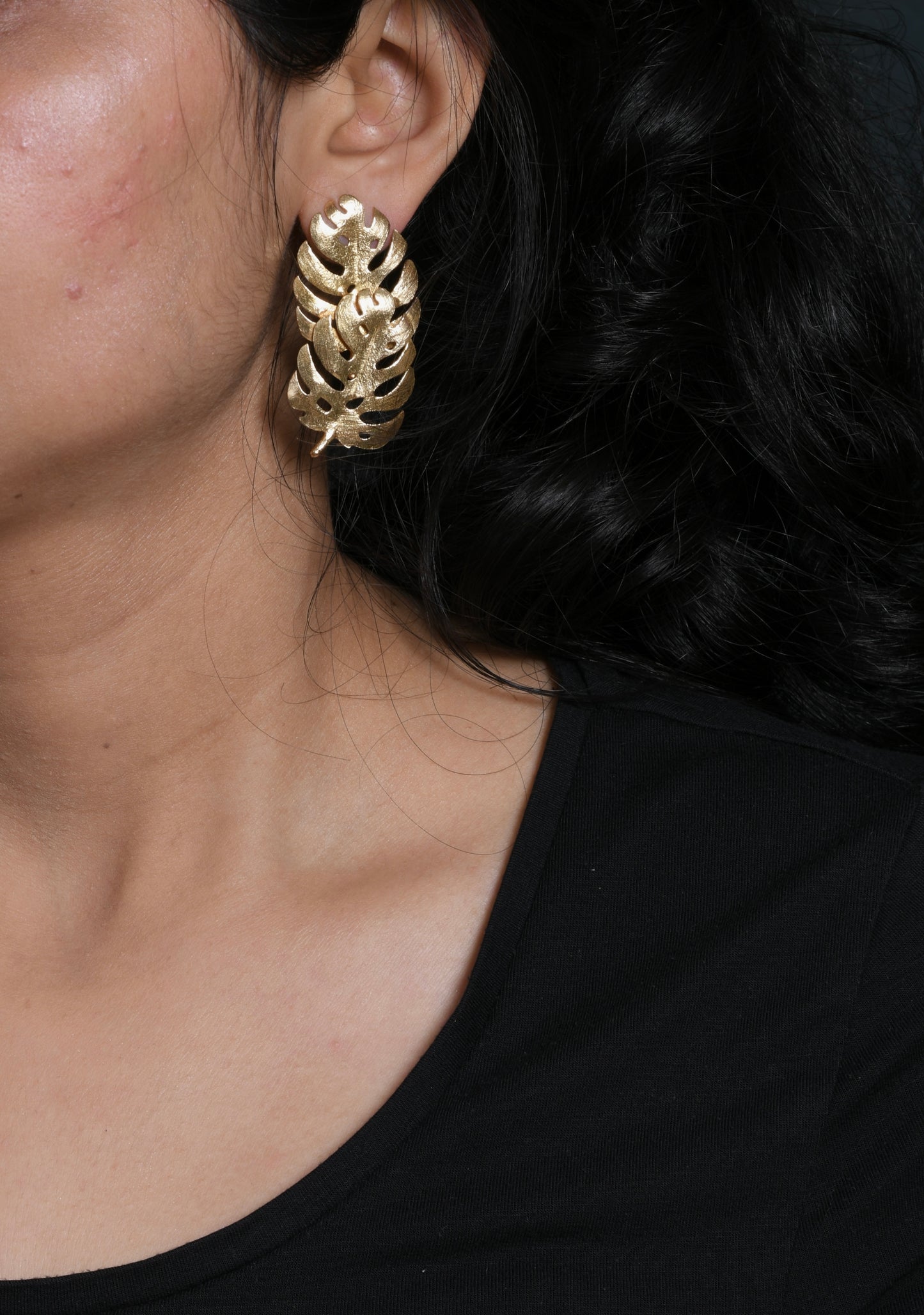 Sun-kissed Foliage Earrings