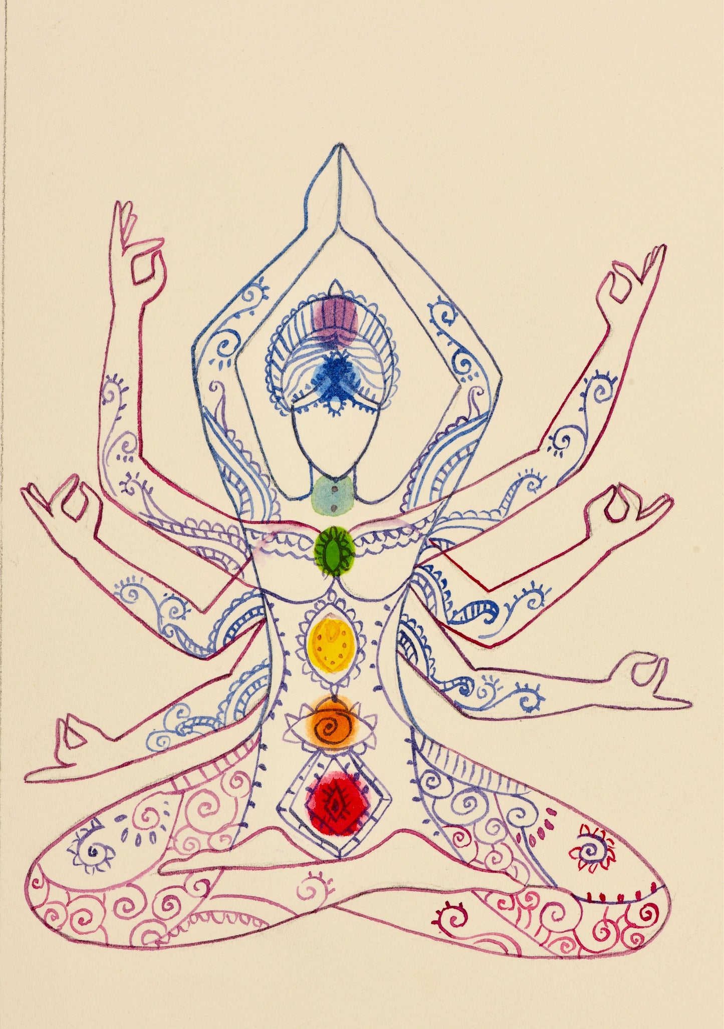 Manipura Chakra Linked Necklace