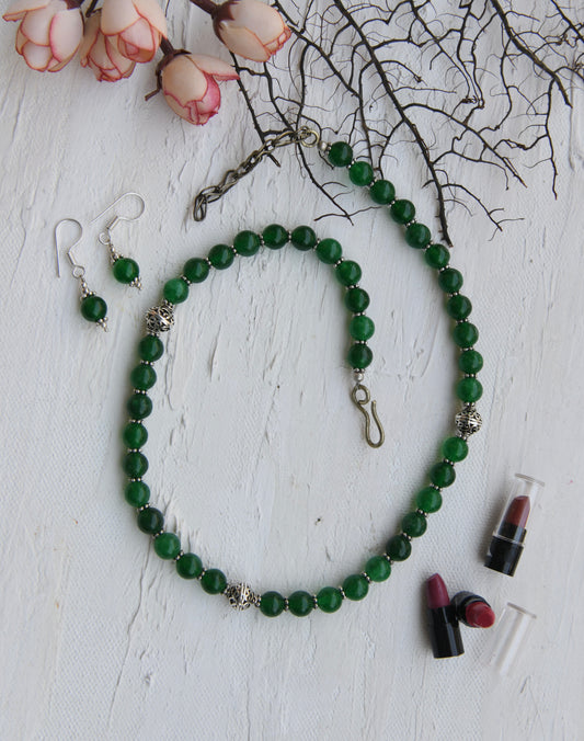 Spherical Green Onyx Set