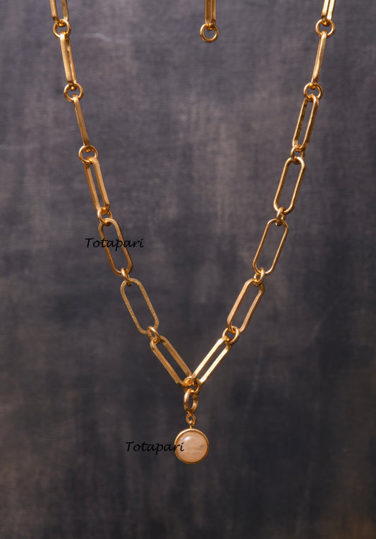 Manipura Chakra Linked Necklace