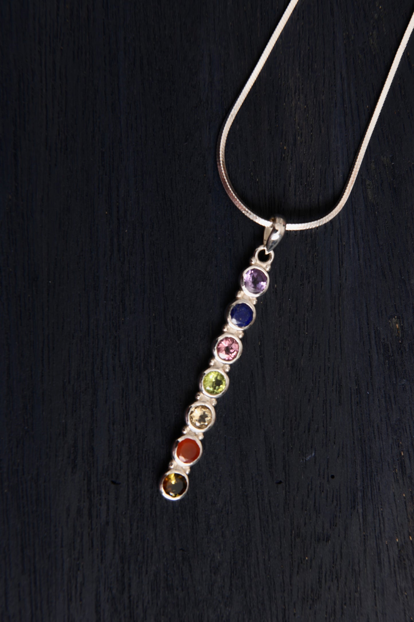 Rainbow Chakra Pendant