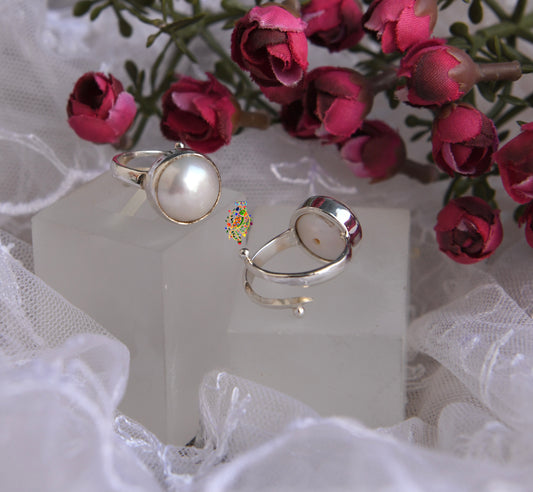 Artisanal Pearl Ring