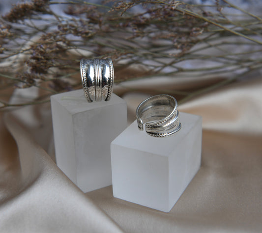 Silver Bands Ring
