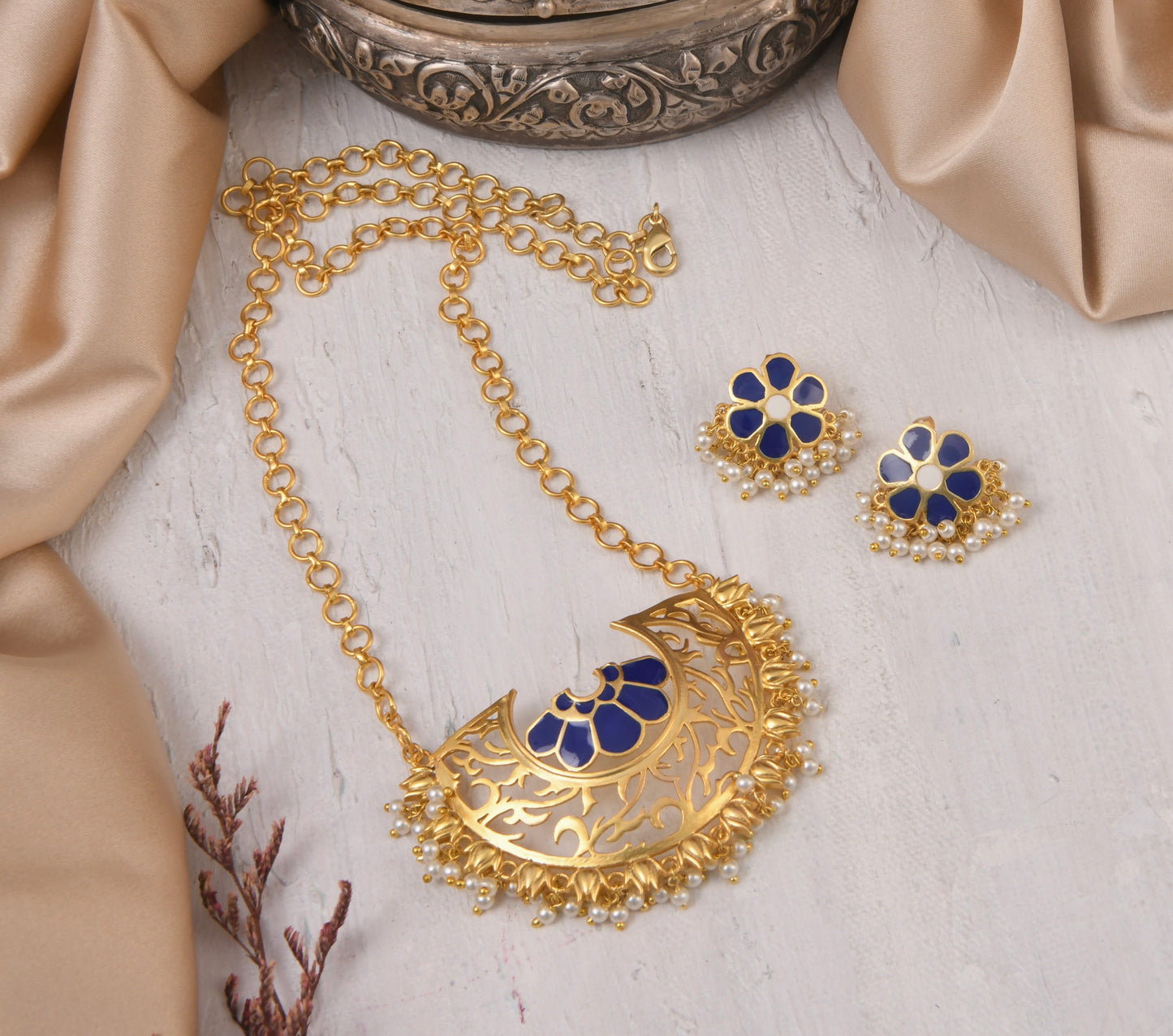 Mogra Set (Blue)