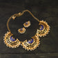 Maharani Necklace with Marigold Studs