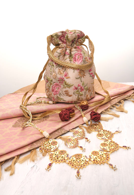 Festive Floral Potli