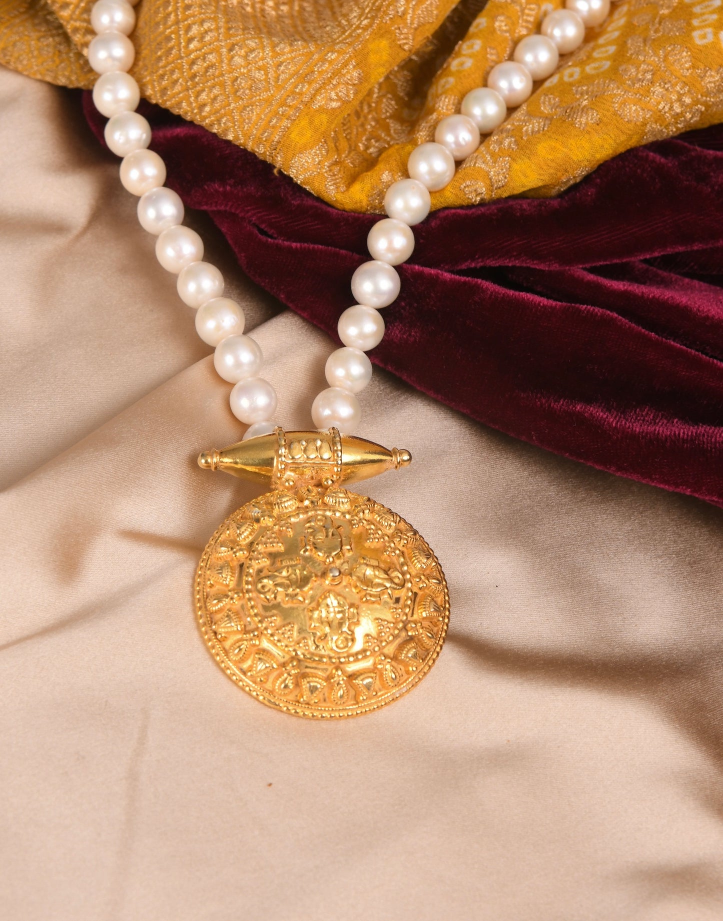 Playful Ganesha Necklace