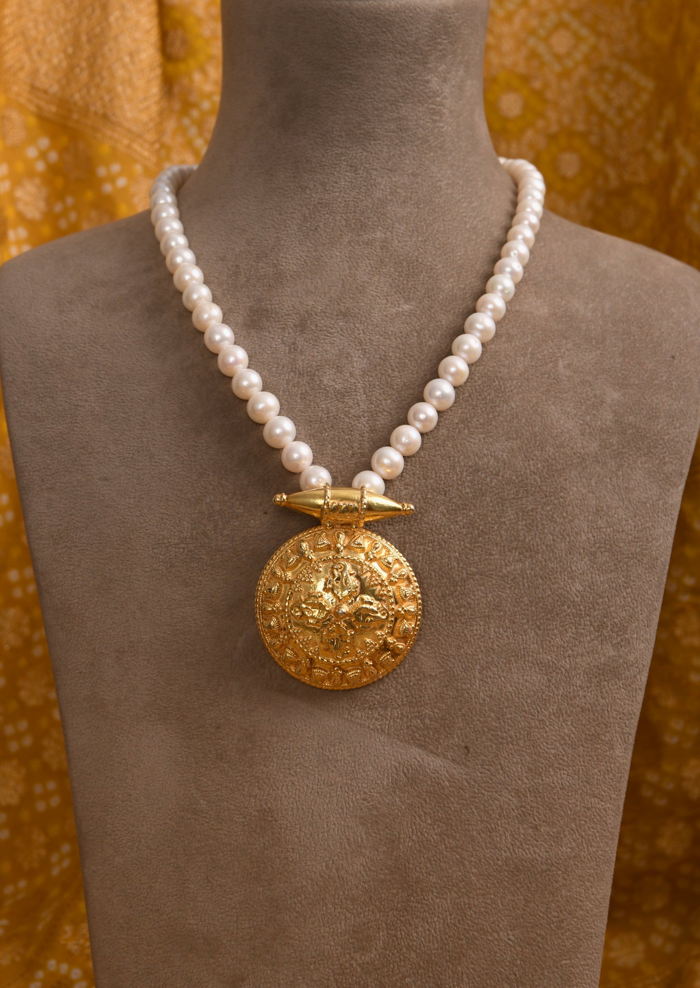 Playful Ganesha Necklace