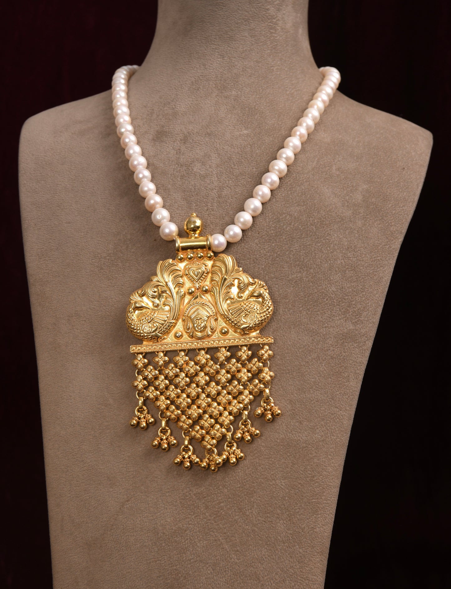 Peacock Devi Necklace