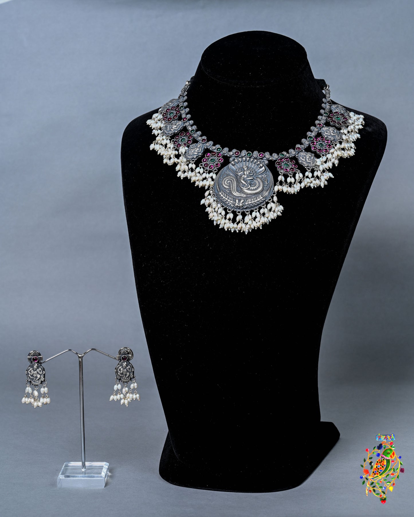 Temple Jewellery Set