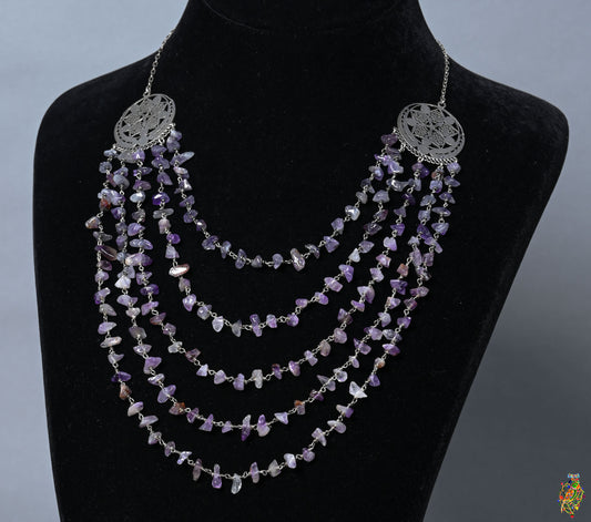 Orissa Filigree with Amethyst Se
