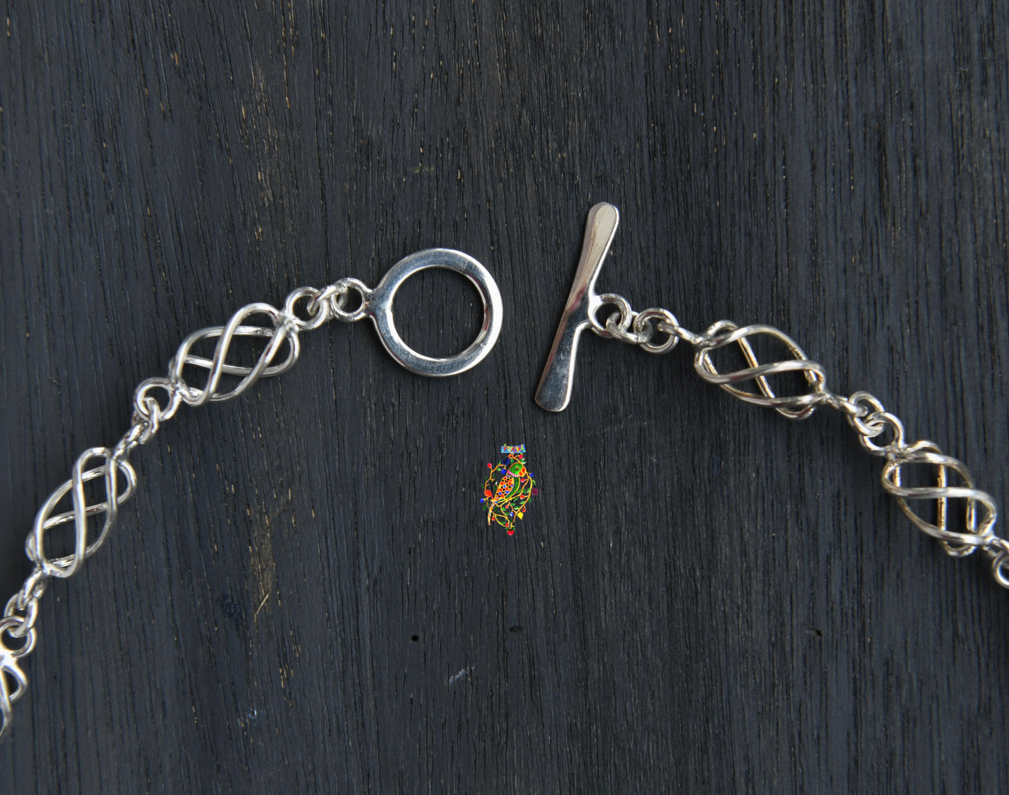 Infinity Loops Silver Necklace