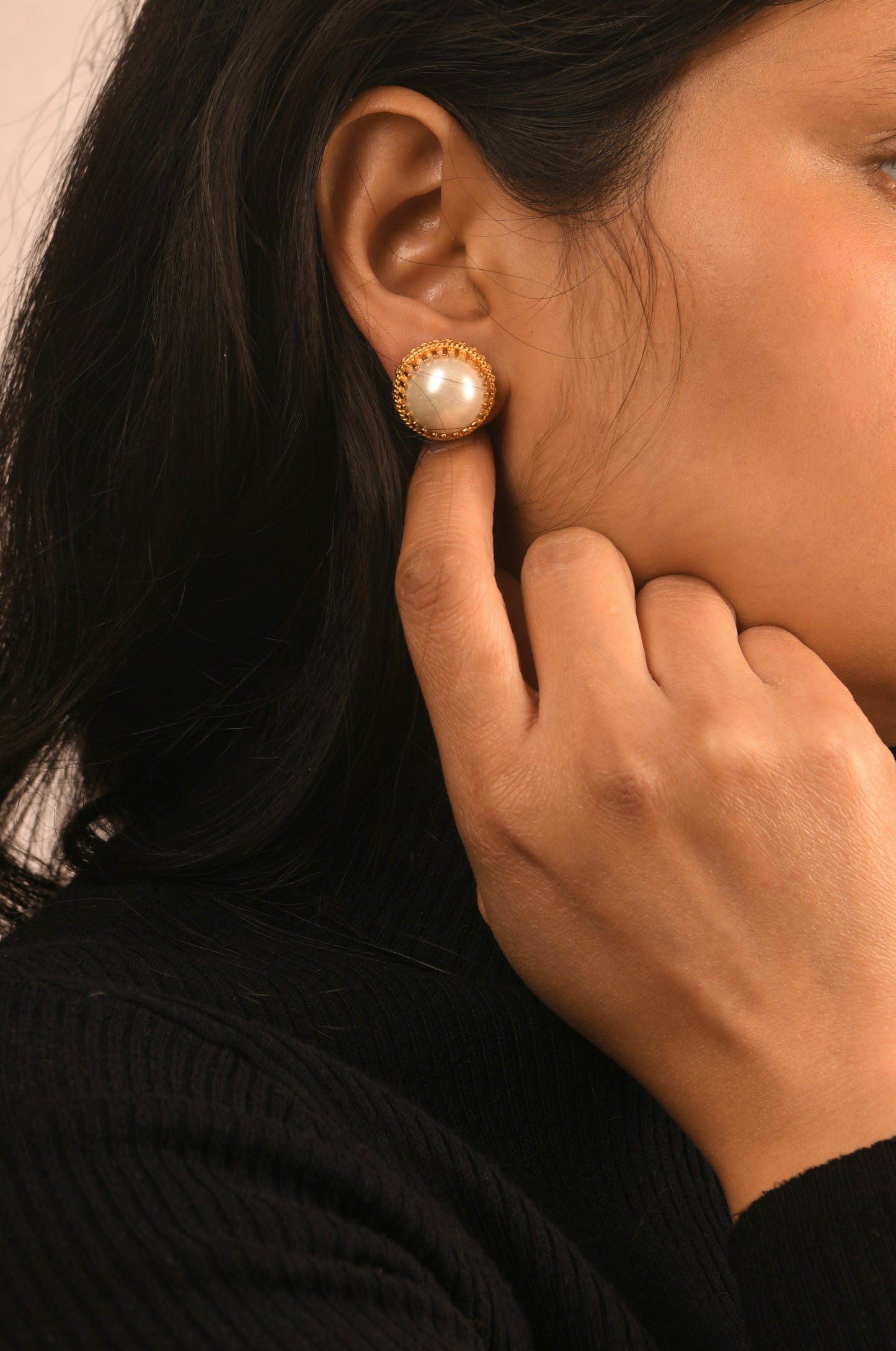 Victorian Pearl Studs