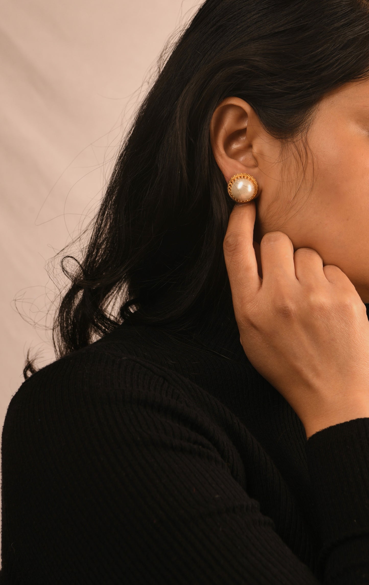 Victorian Pearl Studs