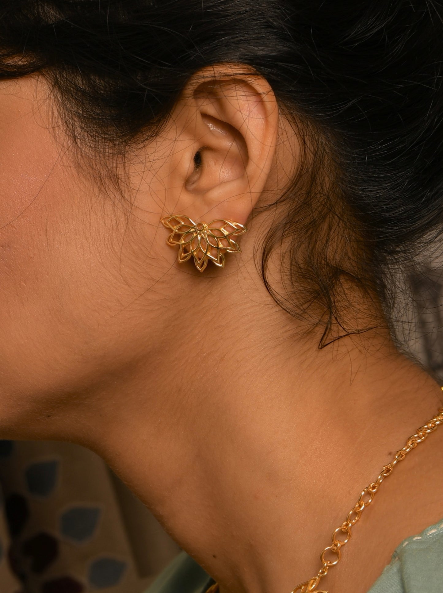 Lotus Bloom Studs