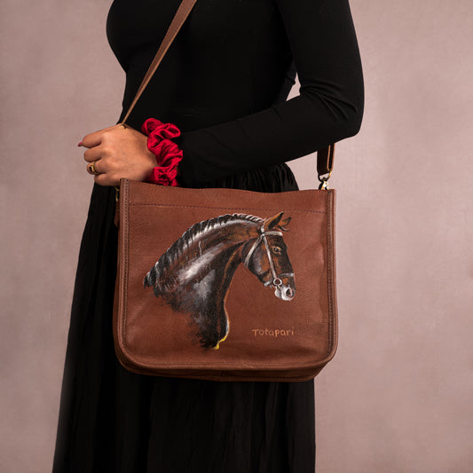 English Meadows Bag (Handpainted)