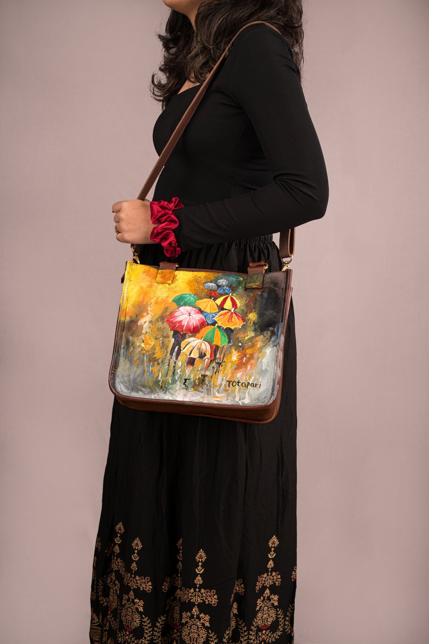 A Lit Evening Bag (Handpainted)