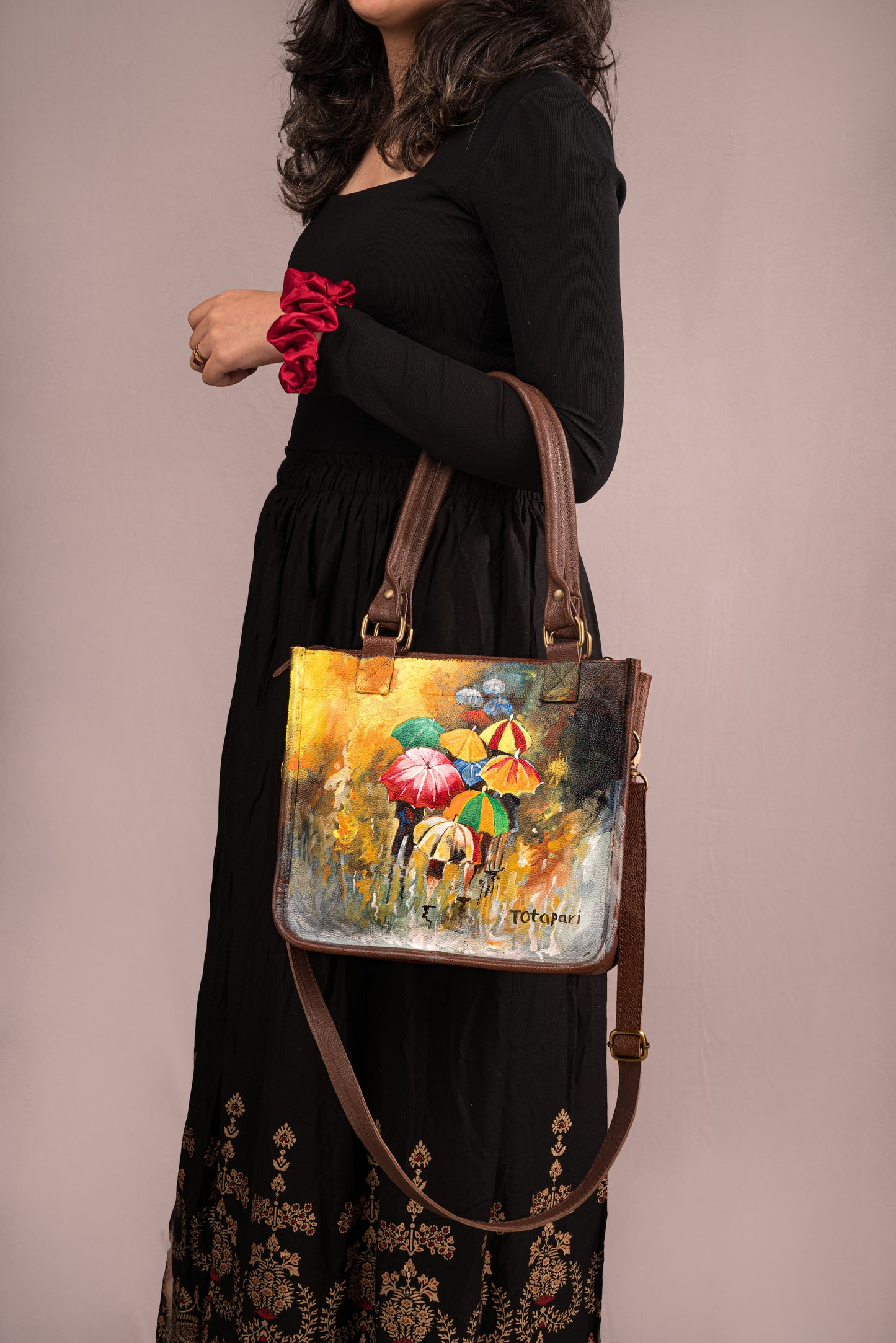 A Lit Evening Bag (Handpainted)