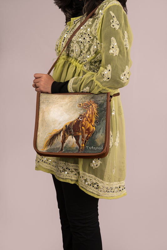 Stallion Bag (Handpainted)