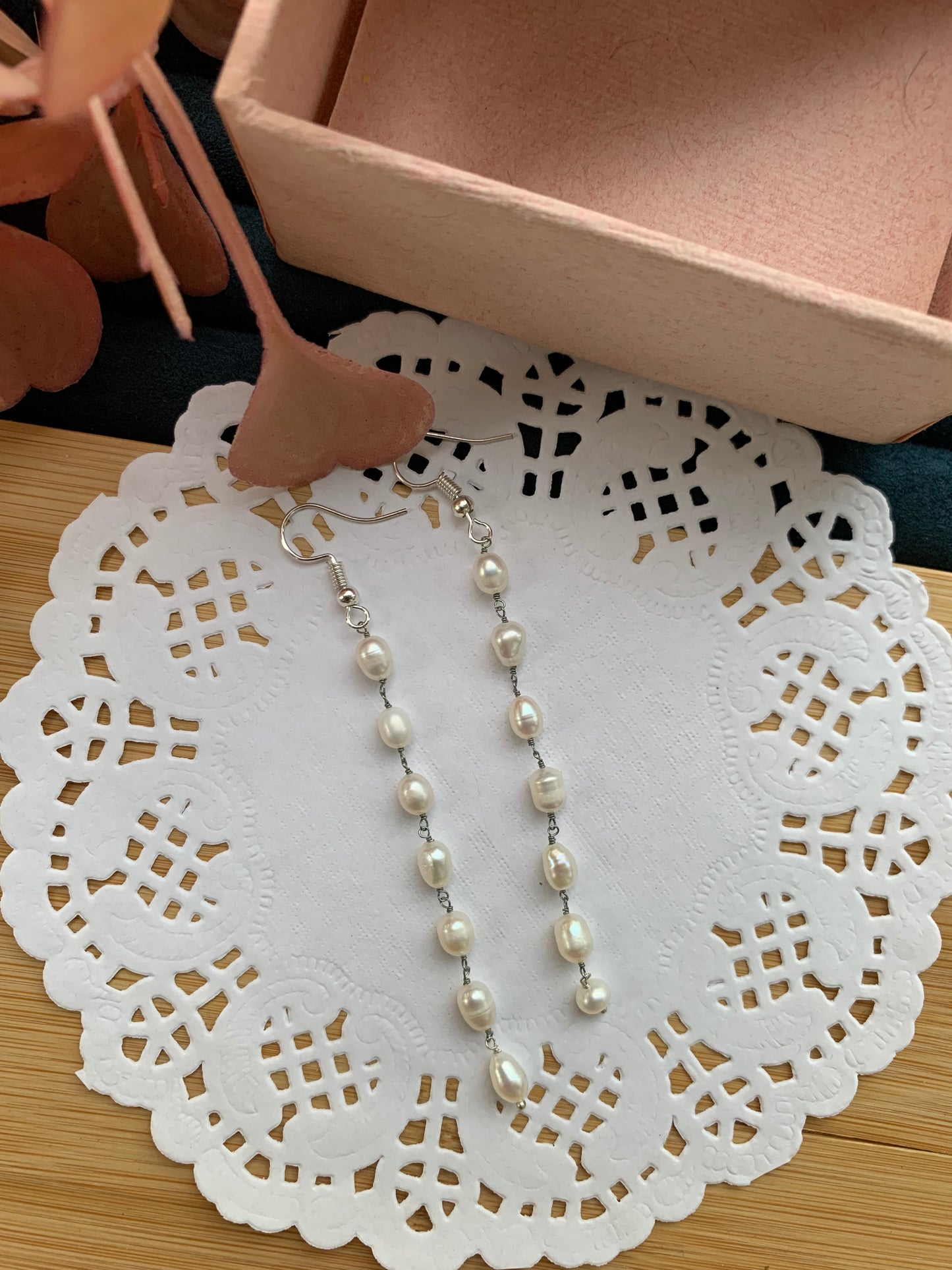 Pearl Drizzle Earrings