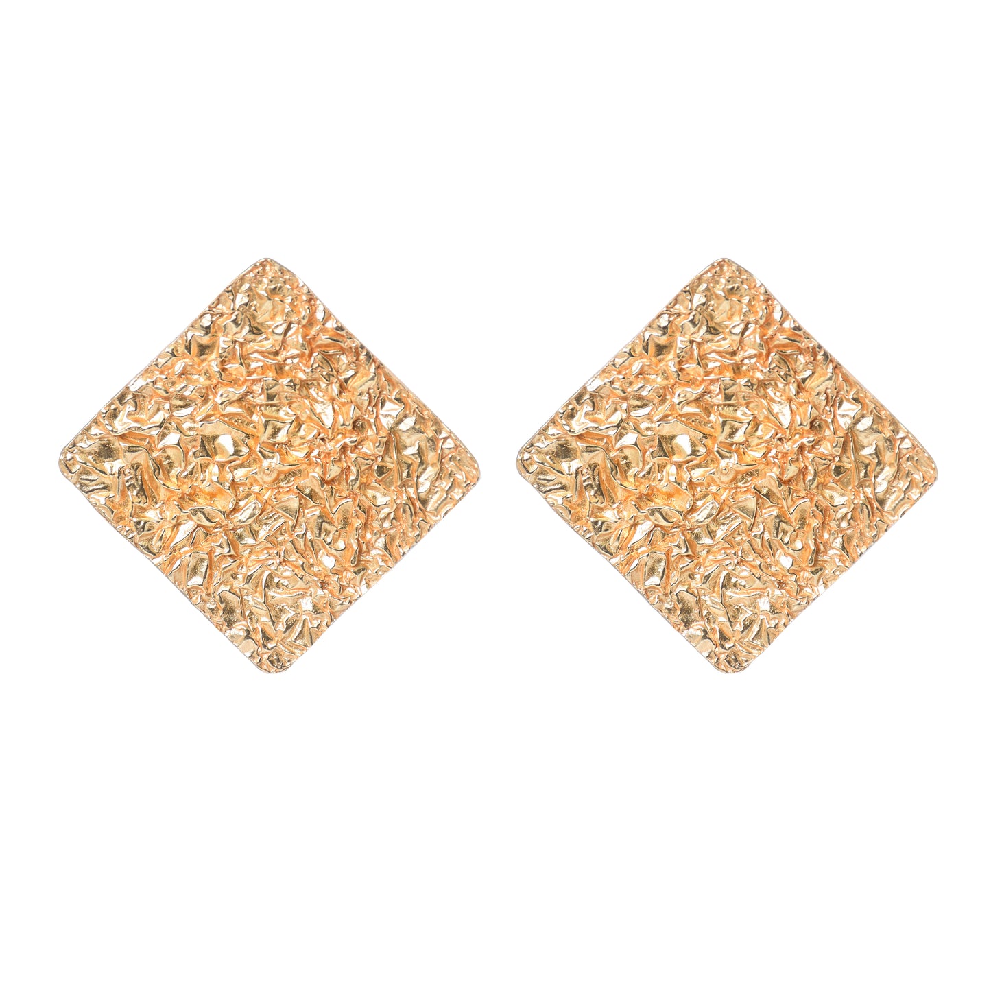 Gold Intrigue Earrings