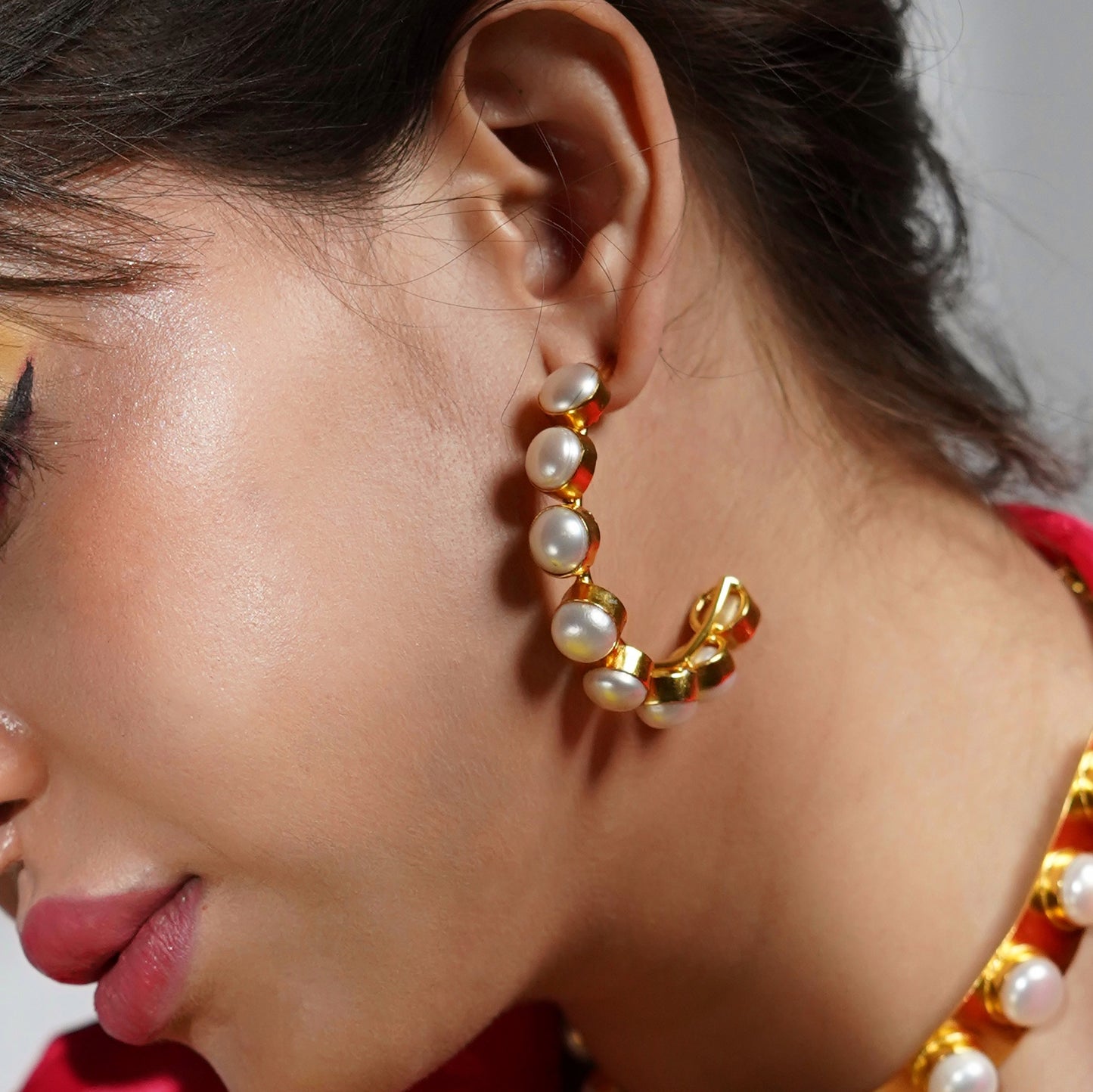 Emily Pearl Hoops