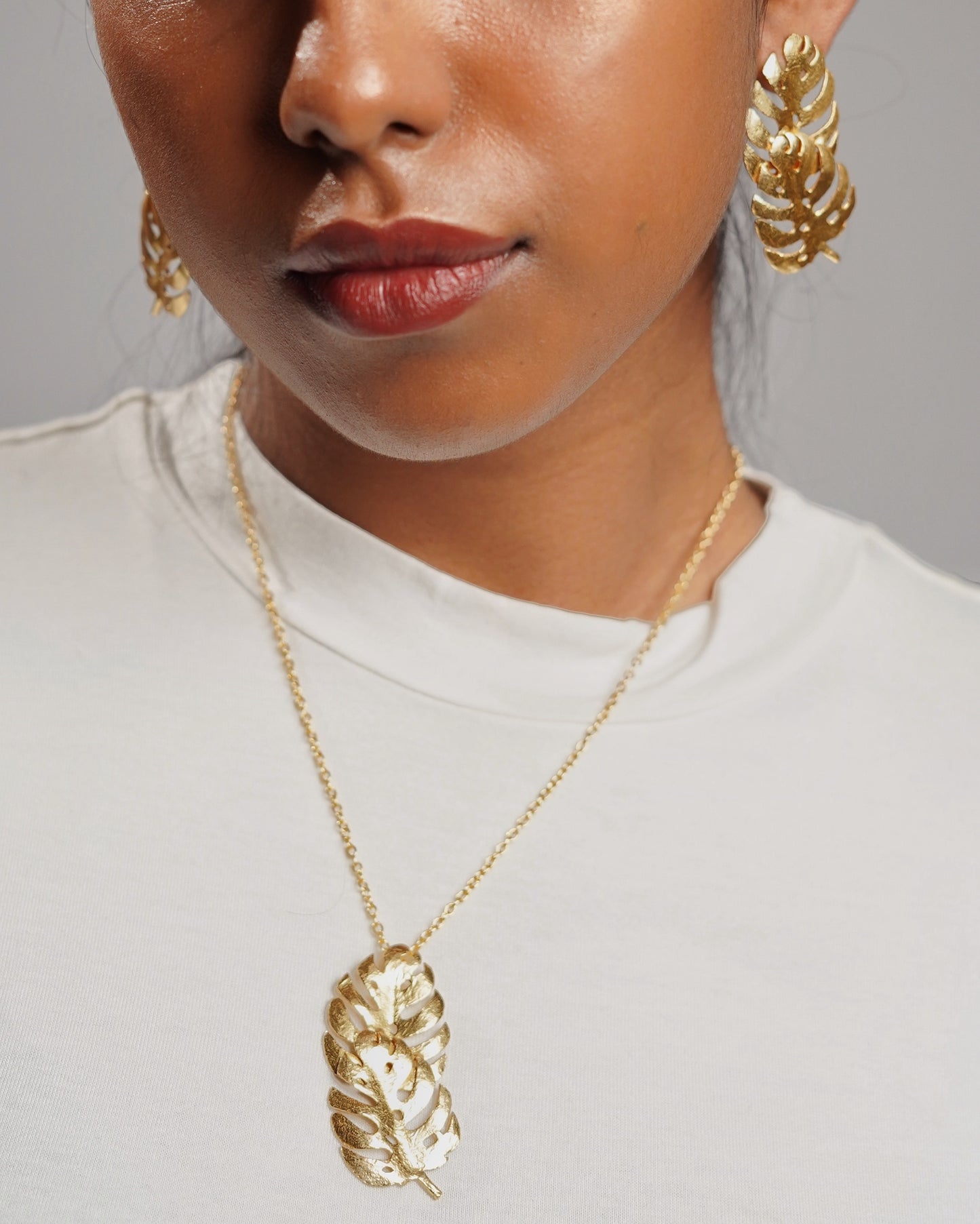 Sun-kissed Foliage Earrings