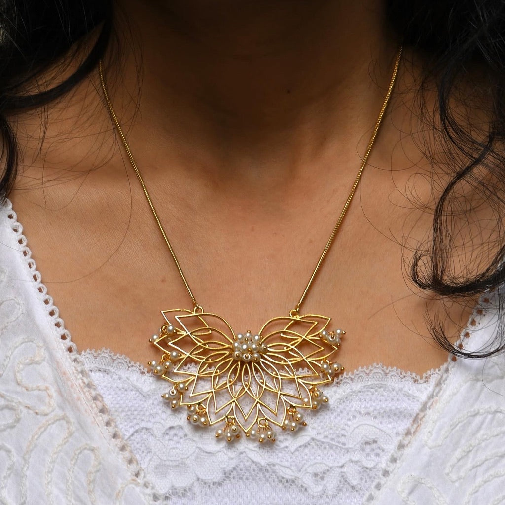 Water Lily Set with Lotus Bloom Ring