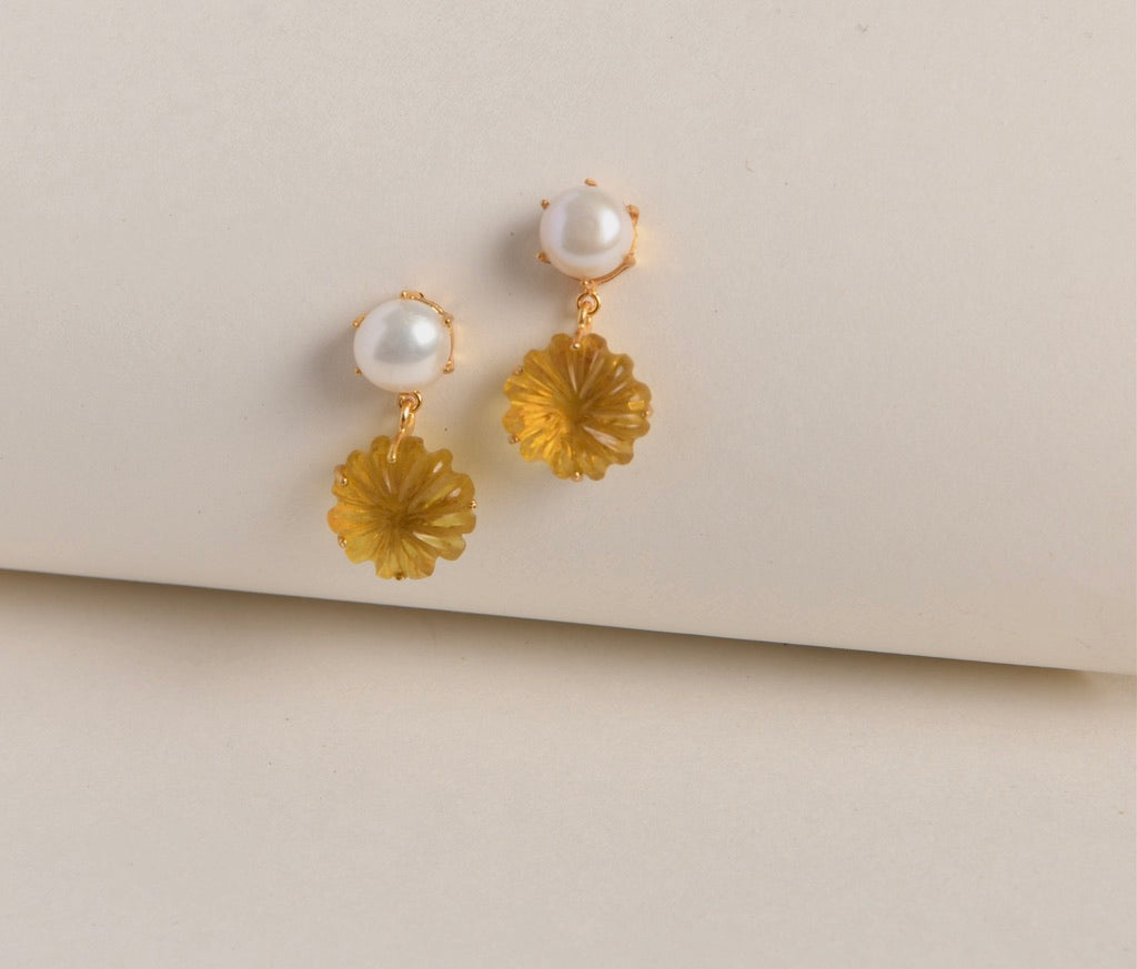 Bloomingdales Citrine Necklace Set