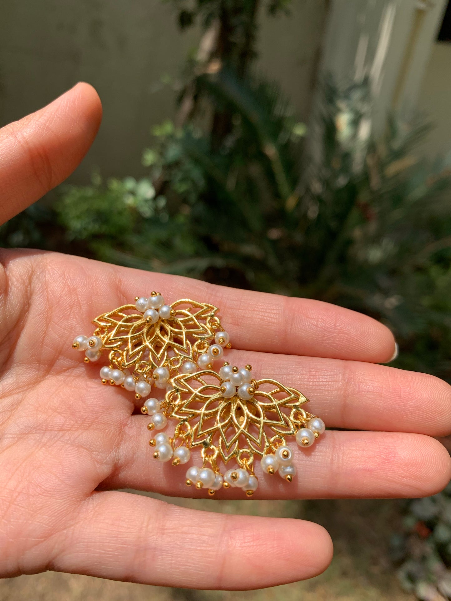Lotus Mist Studs