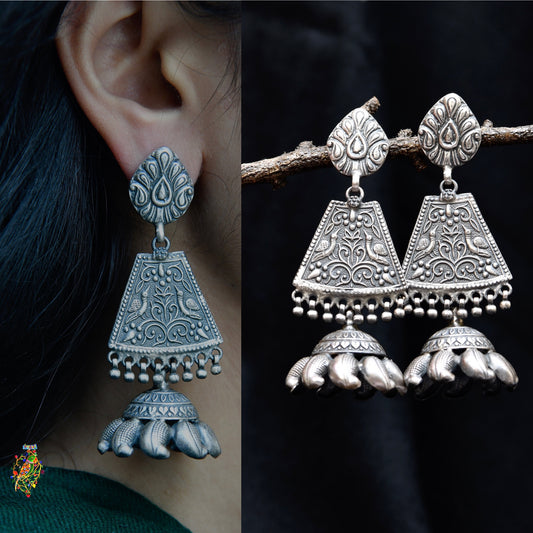 Hanging Jhumki Earrings