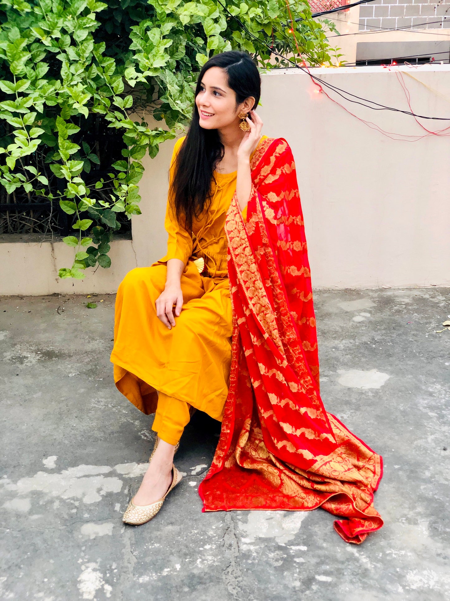 Lotus Filigree Earrings