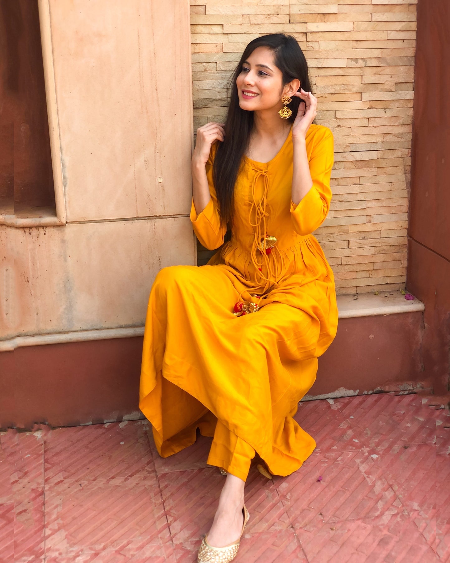 Lotus Filigree Earrings