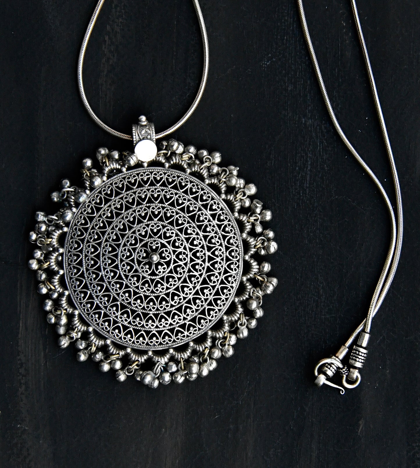 Silver Moon Pendant