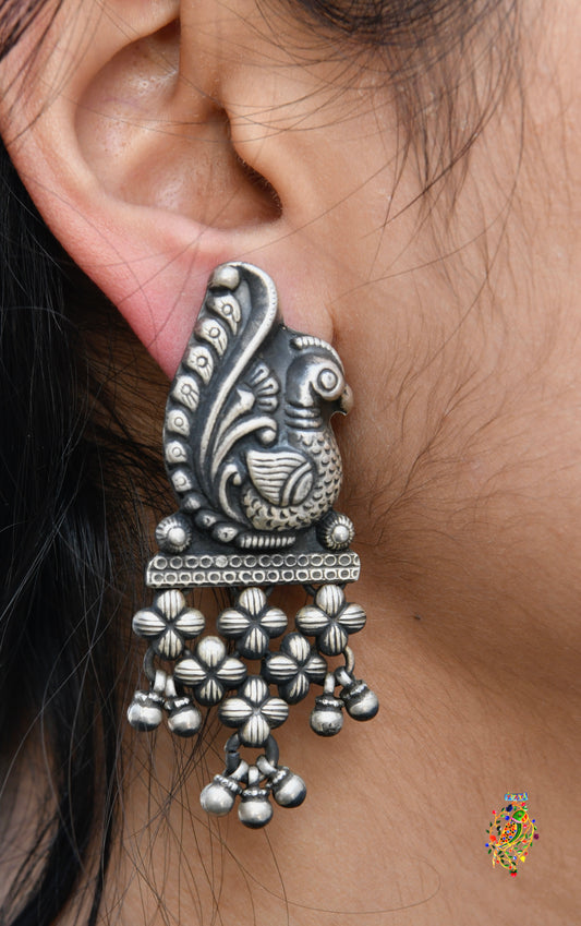 Peacock Earrings