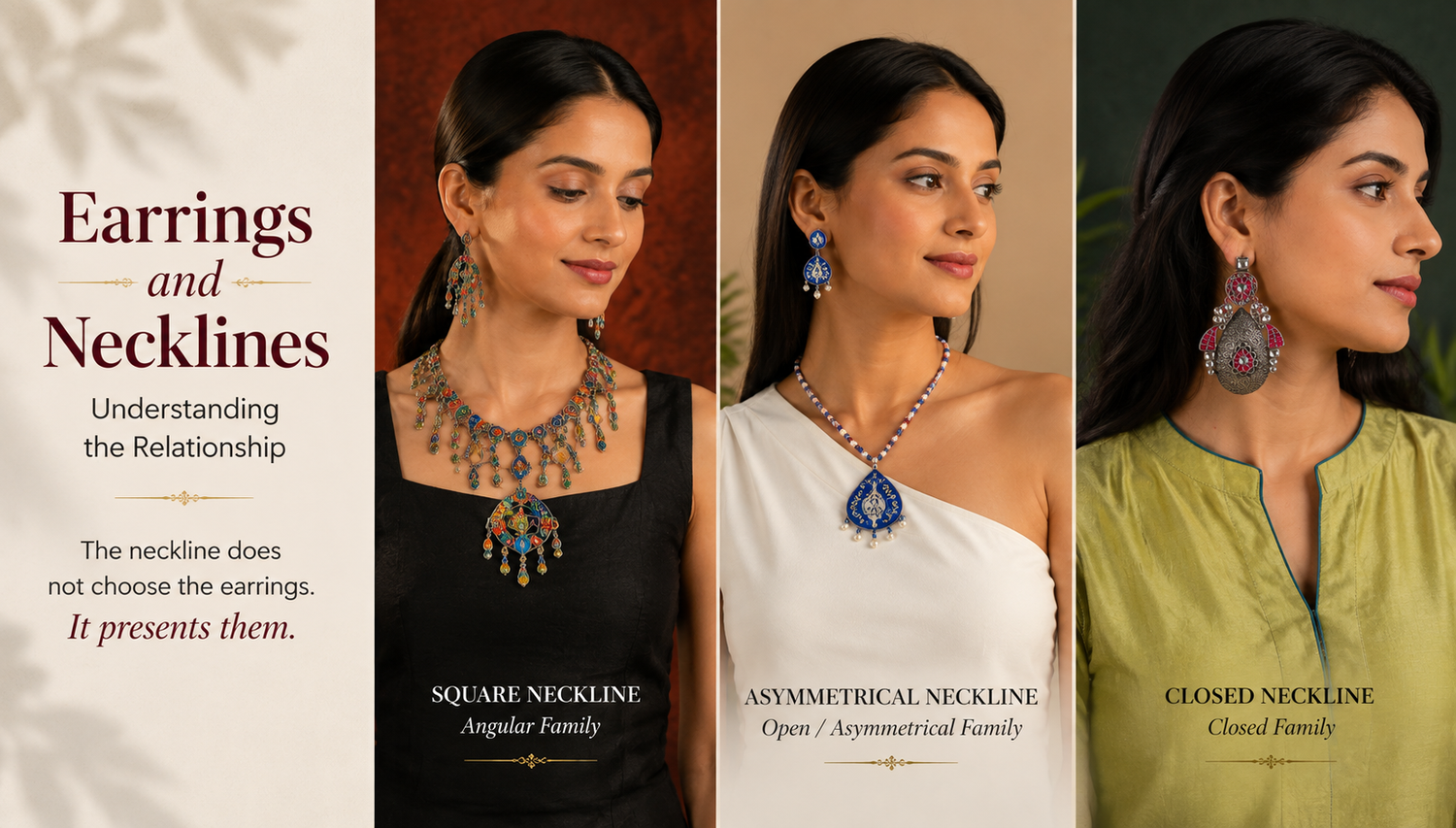 Earrings and Necklines: Understanding the Relationship