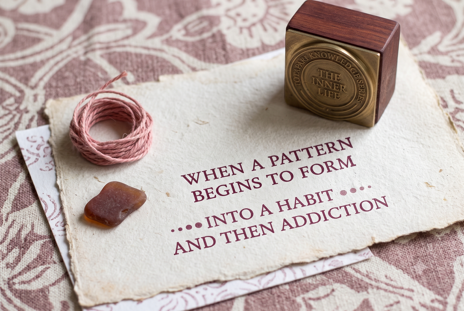 Pattern vs Habit: How to Tell When You Have Stopped Choosing