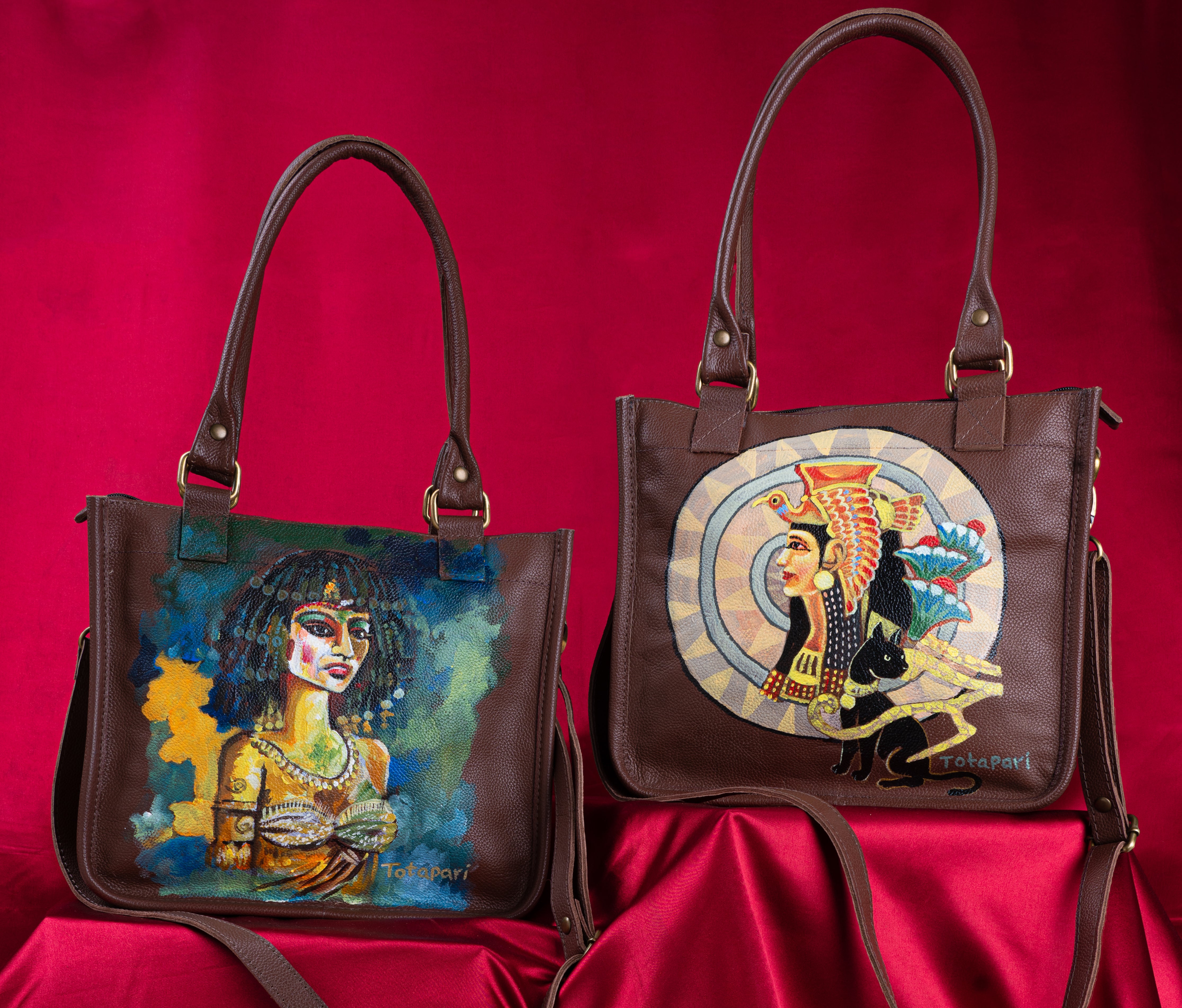 Hand painted hot sale designer bags