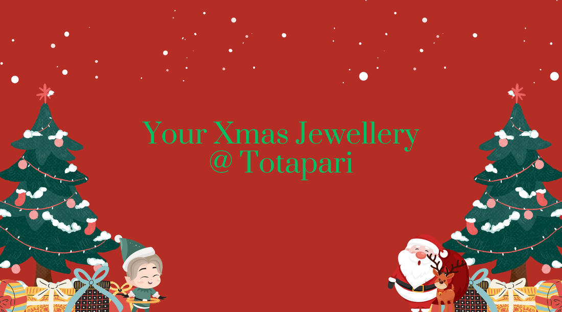 Red, Green & Vintage Glow: The Totapari Christmas Jewellery Edit 2025