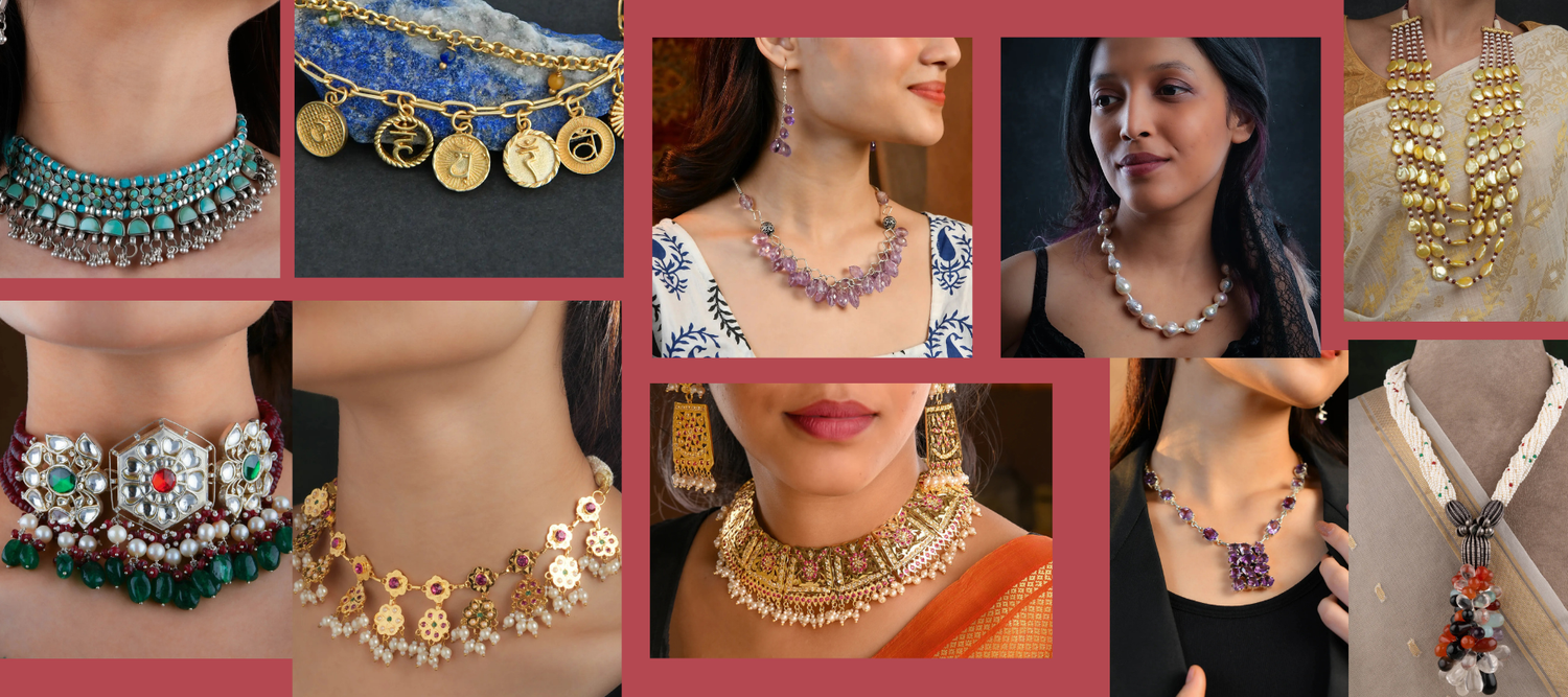 Image showing different 2026 trends in jewellery from the house of Totapari 