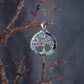 Tree of Life Abalone Pendant