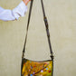 "My Floral Dreams" Hand Painted Crossbody Bag