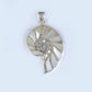 Golden Ratio Mother of Pearl Pendant