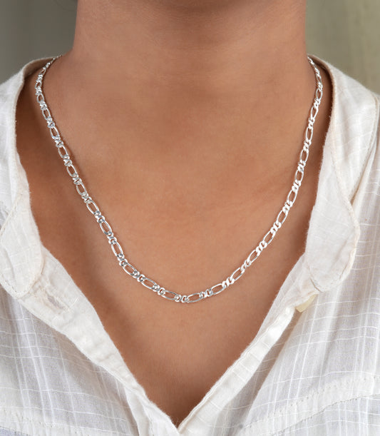 Everyday Silver Chain (Pattern 16)