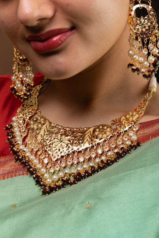 Noor Mahal Purani Dilli Necklace Set