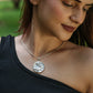 Indian Ocean MOP And Silver Fish Pendant