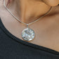 Indian Ocean MOP And Silver Fish Pendant