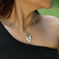 Freshwater Pearl Grapes Silver Pendant
