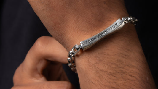 Tiffany Men Silver Bracelet